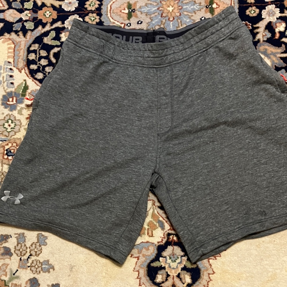Under Armour Men's Charcoal Athletic Shorts